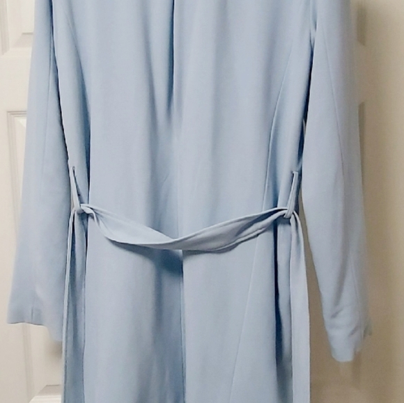 Light Blue Women's Coat - Picture 4 of 6